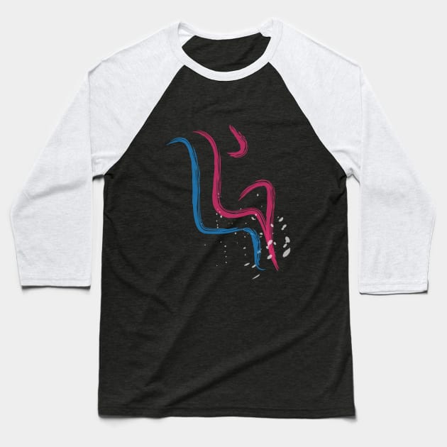 Seated Baseball T-Shirt by santijz